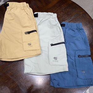 NEW- Zara Casual Shorts - Blue, gray 
and Tan.